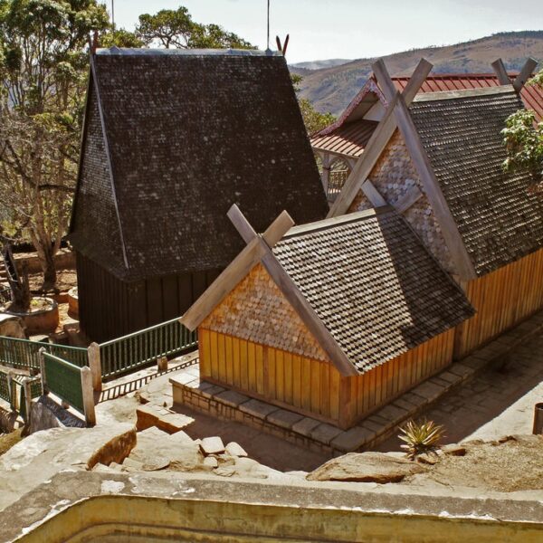 edifici del sito Unesco a Ambohimanga - Antananarivo - Madagascar