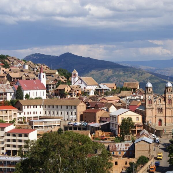 La haute ville, città alta di Antananarivo