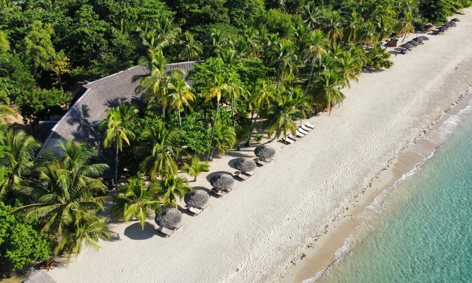 Spiaggia dell'Andilana Lodge a Nosy be - Madagascar